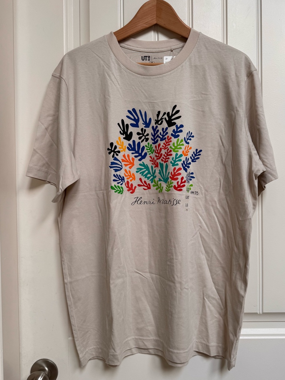 NWT Uniqlo UT Henri Matisse 1953 La Gerbe (The Sheaf). Size L
